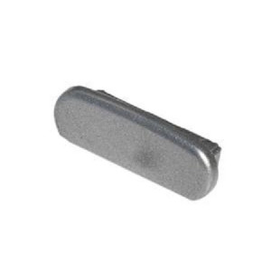 Trapleuningprofiel eindkap C408-019 grijs aluminium